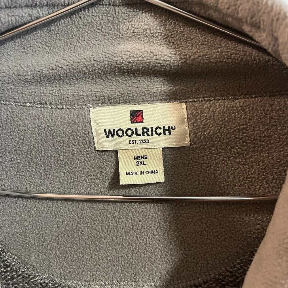 Woolrich 100% Wool 1/4 Zip Pullover Sweater Men's XXL